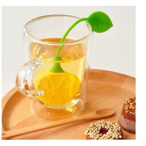 Theefilter voor losse thee - Citroen - Theezeefjes losse thee en kruiden - Handige theefilter - Mooie theefilter - Thee-ei - Kruidenbol - Cadeau thee - Infuser