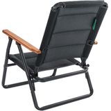 Human Comfort Ocana 3D Mesh Low Klapstoel - Camping klapstoel opvouwbaar - Zwart