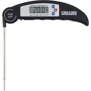 Grill Guru - Kernthermometer - Zwart - Kunststof - Nauwkeurige Temperatuurmeting