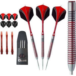 ABC Darts - Professionele Dartpijlen - Red Dragonas Multi Ring - 28 gram