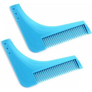Beard Bro (2-pack) – Baardkam – Baardtrimmer - Baard Verzorging – Creëer de perfect getrimde baard