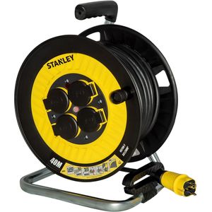 Stanley kabelhaspel H07RN-F 3x1.5mm² 40m