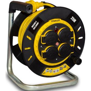 Stanley Kabelhaspel 25m - H05VVF 3x1.5