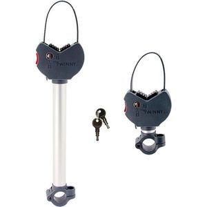 Twinny Load - Set Frame Armen - Zwart/Zilver - Kunststof