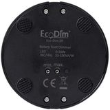 Vloerdimmer led 0-50W | Zwart | Fase afsnijding (RC) | EcoDim DIM.09