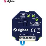 EcoDim - LED Inbouwdimmer Module - Smart WiFi - ECO-DIM.10 - Fase Afsnijding RC - ZigBee - 0-250W