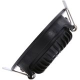 Led inbouwspot | Zwart | Rond | 2000K-3000K | Ø 85mm | IP54 | 5W | EcoDim