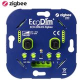 Zigbee Duo Dimmer Inbouw 2x 0-100W (EcoDi - DIM.0 - Fase Afsnijding)