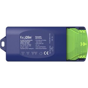 EcoDim LED Driver/Trafo 12V DC Dimbaar 0-25W