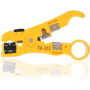 2-in-1 Kabelkniptang &  Kabelstripper - Coax Kabel Stripper & Kabelknipper