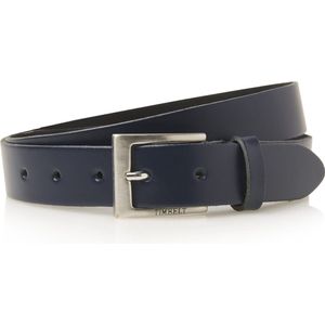 3cm blauwe riem - damesriem/herenriem - blauw - 100% leder - Maat 115 - Totale lengte riem 130 cm