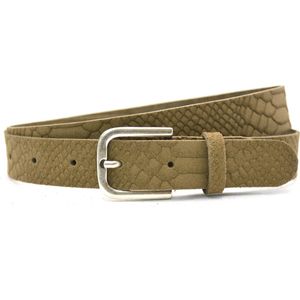 Take It Fashion Riem Croco Taupe