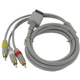 Composiet AV Kabel Geschikt Voor Nintendo Wi - Wii Mini en Wii-U / Grijs - 1,5 Meter