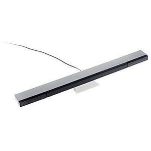 Sensor Bar voor Wii, Wii Mini en Wii U - Bedraad - 1 meter - Grijs/Zwart