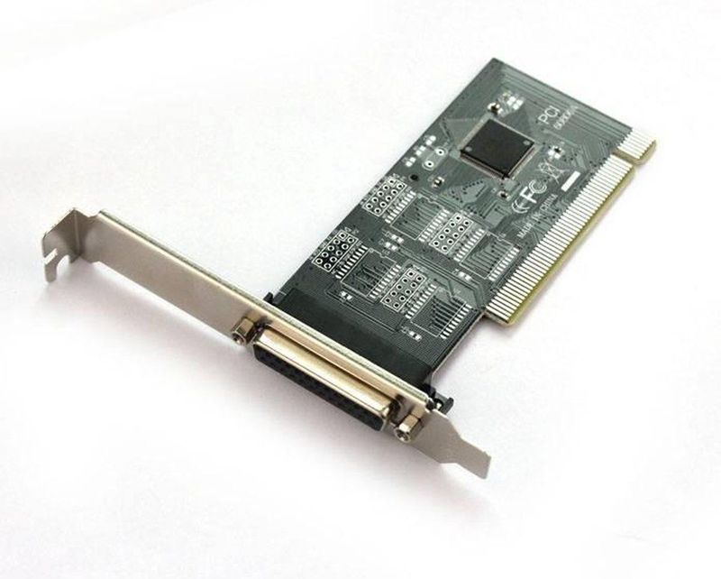 Parallelle PCI kaart met 1 25-pins SUB-D IEEE 1284 LPT printerpoort