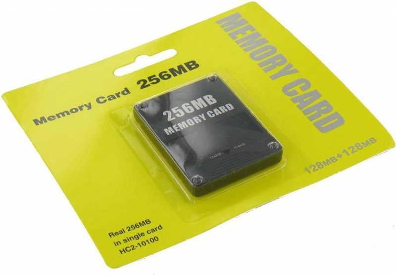 Geheugenkaart 256MB voor PlayStation 2