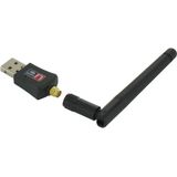 USB-A - WLAN / Wi-Fi dongle met externe antenne - N300 / 300 Mbps