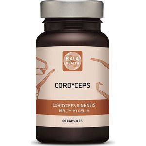 Cordyceps Sinensis - 60 Capsules - Vegetarisch en van biologische teelt - Kala Health
