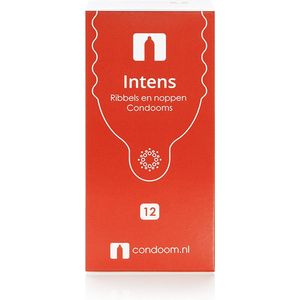 Condoom.nl - Intens Condooms - 12 stuks - 2080 Noppen - Extreme Stimulatie