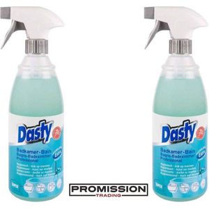 Promission trading, bundel Dasty, Badkamerreiniger, Schoonmaakpakket, 2-pack