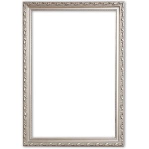 Barok Lijst A1 Zilver - Abigail