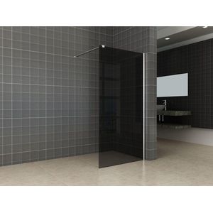 Inloopdouche met Muurprofiel 1000x2000 10mm NANO Rookglas