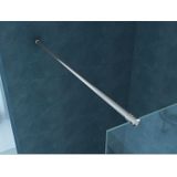 Wiesbaden Inloopdouche met Zijwand Nano 90 x 30 cm. - 8 mm. Helder Glas