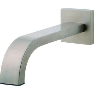 Inbouwuitloop Wiesbaden Vierkant 25cm 1/2" RVS