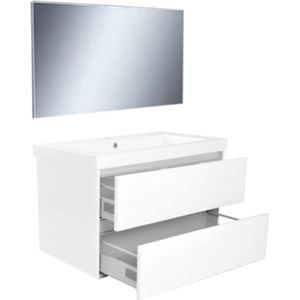 Badkamermeubel wiesbaden vision 80x46 wit