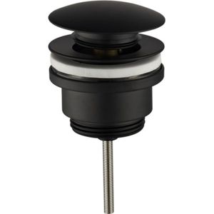 Afvoerplug Clicksifon Wiesbaden luxe 5/4 laag model mat-zwart