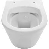 Wiesbaden Vesta Junior Wandcloset Rimless Verkort Met Vesta Junior Toiletzitting Softclose En Quick Release