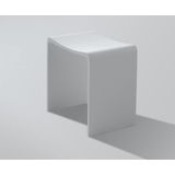 Wiesbaden Solid Surface kruk 40 x 30 x42,5 cm mat wit