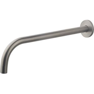 Wiesbaden Slim Inbouw Uitloop 30 cm. - RVS Look