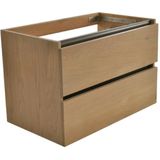 Badkamermeubel Onderkast Vision OAK 80x46x53cm Eiken Softclose