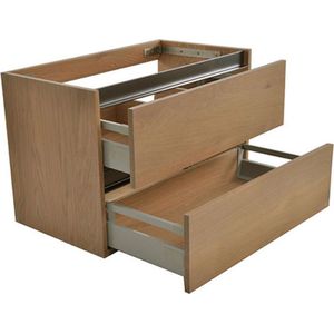 Sanifun Wiesbaden Vision OAK onderkast 100x46x53 eiken