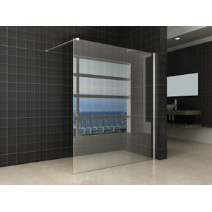 Wiesbaden Comfort inloopdouche 1600 x 2000 x 8 mm nano helder glas/chroom 20.3952