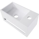 Fontein met handdoekhouder wiesbaden solid surface