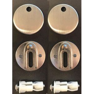Riko bevestigingset tbv Flatline 2.0 zitting RVS