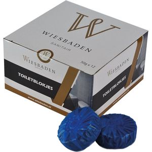 Toiletblokjes Wiesbaden Tbv Geberit Blauw (12 Stuks)