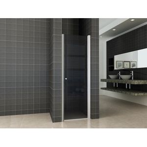 Nisdeur wiesbaden met profiel rookglas 70x202 cm 8 mm nano coating