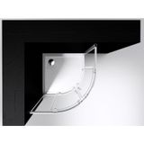 Best-design "project" 1/4 ronde douchecabine 100x100x190 cm glas 5mm aluminium profiel