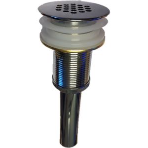 Best-Design Afvoer-Plug Z/Overloop Incl.Verlengbuis 5/4"x 195/120 mm Chroom