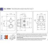 Best Design Verona Inbouwthermostaat en Inbouw Box 2