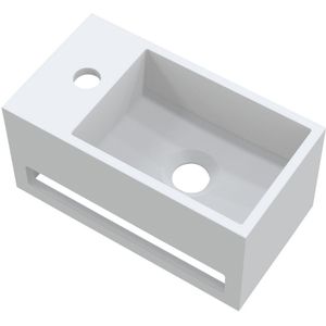 Best Design Mona Links fontein incl.handdoekhouder Just Solid 33x18x16cm