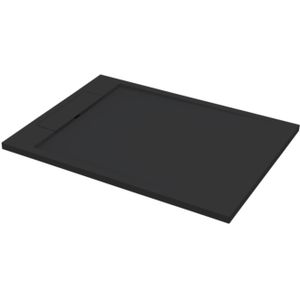 Best Design Just Solid douchebak Decent 140x90 cm mat zwart