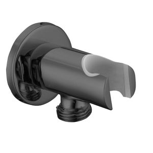 Handdouchehouder Best Design Moya Opsteek Muuraansluiting Gunmetal