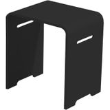 Badkamer kruk best design beauty-black solid surface zwart