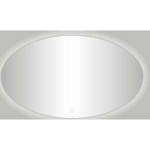 Best Design - Divo Spiegel - Ovaal - 80x60cm - Inclusief LED Verlichting