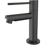 Toiletkraan Best Design Moya-Ribera Uitloop Recht 14 cm 1-hendel Gunmetal