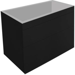 Best Design Beauty 60 Greeploos meubel onderkast 60cm mat zwart
